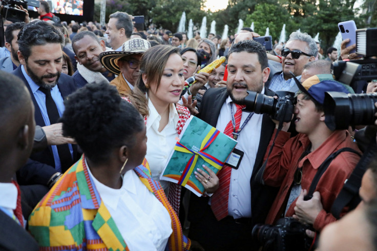 Acto simbólico de presentación del proyecto de reforma de salud en Bogotá