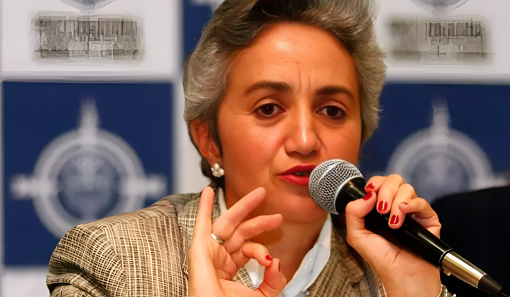 Ministra de Educación, Ilva Myriam Hoyos.