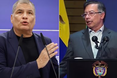 Rafael Correa y Gustavo Petro.