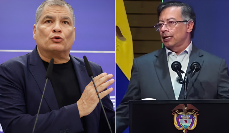 Rafael Correa y Gustavo Petro.