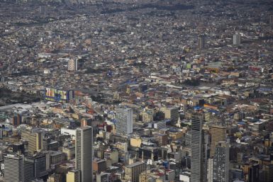 View of downtown Bogota