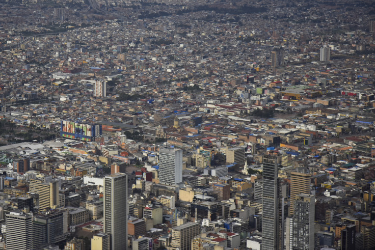 View of downtown Bogota