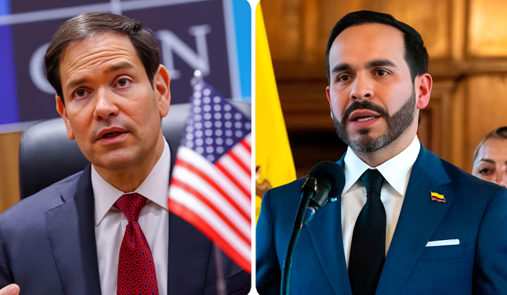 Marco Rubio y Abelardo De La Espriella