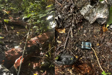 Hallan explosivo listo para atentado en zona rural de El