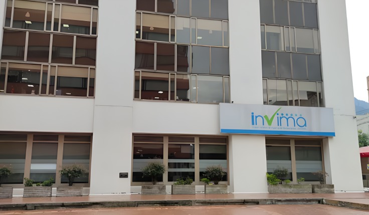 Fachada del Invima